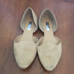 Boutique Faux Sueded Flats